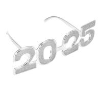 Ldabrye Lunettes de soleil amusantes pour le Nouvel An, décorations de fête multicolores pour le Nouvel An