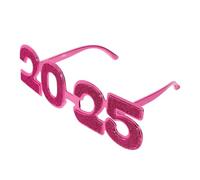 Ldabrye Lunettes de soleil amusantes pour le Nouvel An, décorations de fête multicolores pour le Nouvel An
