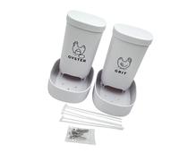 Ldabrye Mangeoire À Grains Et Coquilles De Poulet Construction en Plastique Robuste Base Large pour La Stabilité des Coopératives Agricoles Distributeur Essentiel À De Nombreux Usages pour Volailles