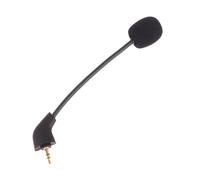 Ldabrye Micro directionnel pour casque de jeu filaire Cloud 2 II avec mécanisme amovible et microphone réglable Noir