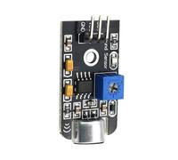 Ldabrye Module de capteurs de microphone facile à utiliser, compatible avec les cartes de développement, détection du son, intégration rapide, microphone haute sensibilité