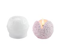 Ldabrye Moule en silicone en forme de cylindre pour bougie décorative