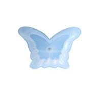 Ldabrye Moule en silicone pour résine, cristal époxy, amour, étoile à cinq pointes, papillon, boîte de rangement, moule en résine de silicone