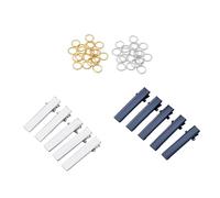 Ldabrye Moule en silicone pour résine en forme de queue de poisson, cache-oreilles en silicone, clips d'oreille, boucles d'oreilles, bijoux