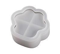 Ldabrye Moule en silicone pour résine, moule anti-adhésif en forme de patte de chat, moule en silicone époxy, outil de décoration