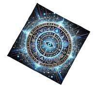 Ldabrye Nappe de divination pliable et pratique en velours facile à nettoyer - Convient pour les pratiques spirituelles - Nappe de divination