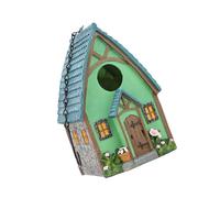 Ldabrye Nid d'oiseau en résine pour colibris en plein air balcons habitat d'oiseau maison pour oiseaux chanteurs maison d'élevage pour arrière-cour