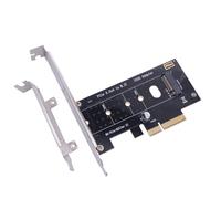 Ldabrye PCIe3.0 X16 États Convertisseurs de disque PCIE Adaptateur d'extension Carte d'extension Ajouter sur les cartes Adaptateur de disque pour PC de bureau SSD Carte de conversion