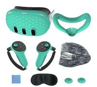 Ldabrye Poignée en Silicone pour Contrôleur Anti-Transpiration pour Protecteur De Casque Accessoires De Poignées Multicolores Ensemble D'accessoires pour Casque