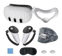 Ldabrye Poignée en Silicone pour Contrôleur Anti-Transpiration pour Protecteur De Casque Accessoires De Poignées Multicolores Ensemble D'accessoires pour Casque