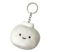 Ldabrye Porte-clés en forme de boulette de chignon avec pendentif unique pour ami et famille, léger et portable, décoration de voiture