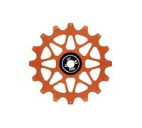 Ldabrye Roue de guidage de chaîne de vélo de montagne améliorée pour une action silencieuse et un cyclisme à distance en alliage d'aluminium