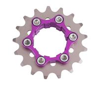 Ldabrye Roue dentée de vélo de route en acier haute résistance à une vitesse unique - Tendeur de vélo - Cassettes