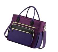 Ldabrye Sac à déjeuner isotherme pour femme - Large ouverture - Grand porte-gobelet étanche pour le travail, les pique-niques, la plage avec plusieurs poches