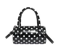 Ldabrye Sac à main à bandoulière à motif tendance, sac à main spacieux avec bandoulière réglable, sac à bandoulière décontracté pour le bureau, Noir , One Size