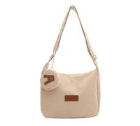 Ldabrye Sac à main pour femme, sac à bandoulière, sac fourre-tout pour filles, sacs à bandoulière tendance en velours côtelé pour filles, adolescentes, sac d'école, sac à livres, kaki