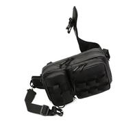 Ldabrye Sac de camping de grande capacité, imperméable, multifonctionnel, sac de taille, sac à bandoulière, sac de pêche, leurres