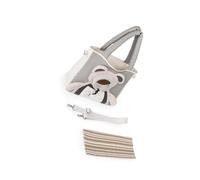 Ldabrye Sac de transport interactif pour animaux domestiques avec ouverture sur le dessus pour petits chiens et chats pour améliorer les liens lors de la marche, du shopping et des voyages, pour les