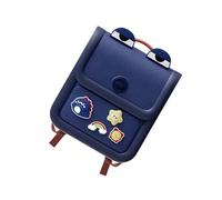 Ldabrye Sac d'école ergonomique pour enfants sur le thème de dessin animé, construction EVA spacieuse, surfaces imperméables pour enfants d'âge préscolaire, sac à dos pour enfants en EVA, bleu