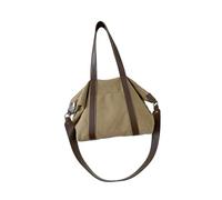 Ldabrye Sac en toile unisexe avec sangle réglable, sac à main tendance et pratique pour un usage quotidien, voyage, voyage, shopping, sac à bandoulière, Vert