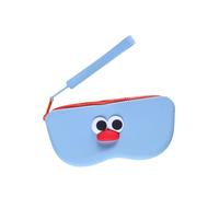 Ldabrye Sac portable étanche en silicone pour lunettes, pièces de monnaie, cosmétiques, petits objets