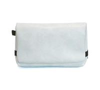 Ldabrye Sac pour appareil photo numérique Vlog en polyuréthane résistant aux chocs et à la poussière - Étui de transport résistant à la poussière, Sac blanc