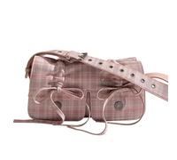 Ldabrye Sacs à main pour femme - Esthétique vintage - En cuir synthétique - Avec un joli nœud - Sac à bandoulière pour aisselles, Couleur 1, Taille unique