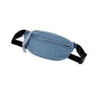 Ldabrye Sacs à main pour femme - Petit sac à bandoulière tendance - Style Harajukus - Sac de poitrine avec sangle réglable - Sac pour téléphone, bleu, 13 cm