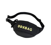 Ldabrye Sacs à main pour femmes, style japonais, sac banane pour filles et femmes, sac à bandoulière tendance, sac de poitrine simple, sac pour téléphone, joli taille, Noir , 13 cm