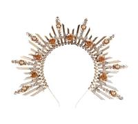 Ldabrye Serre-tête halo couronne soleil déesse accessoires de fête pour femmes et filles