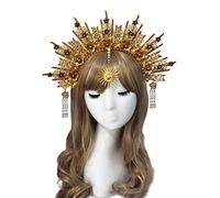 Ldabrye Serre-tête mignon en forme d'ange en forme d'auréole pour Halloween, cosplay, fête pour femmes et filles