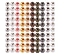 Ldabrye Stylish Metal Spacer Beads DIY Bracelets Brass Material Charm Loose Jewelry Making Supplies for DIY Necklace Metal Spacer Beads