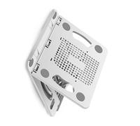 Ldabrye Support ergonomique réglable pour ordinateur portable avec base rotative à 360 degrés pliable pour ordinateur portable, support pour économiser de l'espace