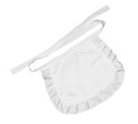 Ldabrye Tablier en dentelle à volants et jupon en tulle pour femme de style petit cuisinier chinois pour photographie et jeu de rôle, Volant, taille unique