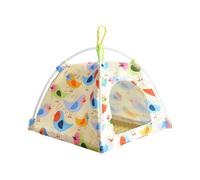 Ldabrye Tente de repos d'oiseaux modifiable avec toile renforcée pour conures couple double montage approches taille dense Théâtre d'oiseaux fonctionnel