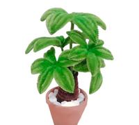 Ldabrye Tiges en peluche faites à la main - Fournitures de plantes en pot pour mariage, centres de table de mariage, décoration de la maison, tiges en peluche, ensemble de fleurs en pot coloré