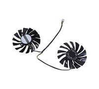 Ldabrye Ventilateur de GPU PLD09210B12HH pour cartes graphiques RX470 RX480 RX570 améliore le refroidissement 4 broches VGA PLD09210B12HH GPU
