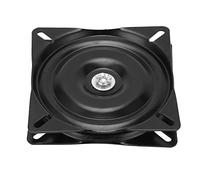 Ldafava Base de Pivot de siège 360 degrés Rotation en Acier Inoxydable Rustproofroping EDC revêtement Conception de Profil Bas Installation Facile pour Bateau Marine RV Yacht Home Black