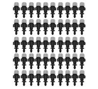 Ldafava Bravage de brumisation Atomizer de la tête de l'arroseur 50pcs Plastique de Haute qualité Durable Garden Système d'irrigation à Goutte pour Le Refroidissement en Serre Irrigation