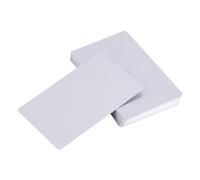 Ldafava Cartes de visite en métal cartes professionnelles en alliage en aluminium premium gravé en aluminium de qualité supérieure pour réseautage d'entreprise 5 couleurs 50pcs 86x54mm (Argent)