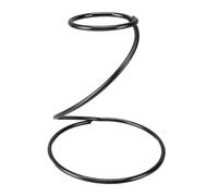 Ldafava Coffee Dripper Stand Professional Metal Rustproof Construction robuste réutilisable Verser sur la station de café pour le bar à domicile Hôtel Camping Randonnée Iron Voyageur (Noir)