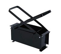Ldafava DIY Recycler Le Journal Briquette Maker Heavy Duty Duty Iron Paper Log Brick Press Tool for Home Fire Stove Chauffant Eco Eco Friendly 25.6x12.6x8.2cm