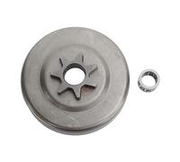 Ldafava Kit de pignon à Tambour 7T Pièces de Remplacement de tronçonneuse Lourde Embrayage Embrayage Drum Compatible avec CS4100 CS4200 CS4400 CS4500 Iron-Fer Profoch Durable Accessoires