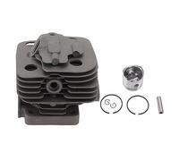 Ldafava Kit de Piston de Cylindre 34 mm, Ensemble de Pistons en Alliage d'aluminium Haute Performance résistant à la Corrosion pour pièces de Rechange de Moteur de Tondeuse SRM 260 et SRM