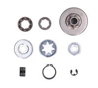 Ldafava Kit de roulements à Aiguilles pour Tambour d'embrayage de tronçonneuse, 9 pièces, pour 038 MS380 1119 0007 1003