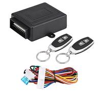 Ldafava Kit de Verrouillage Central Voiture 12V, Système d'Entrée sans Clé Universel, 2 Télécommandes, Serrure de Porte Auto pour Véhicule, Facile à Installer