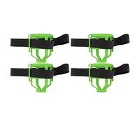 Ldafava Lot de 4 étuis à médicaments vétérinaires, Porte-Bouteilles en Plastique de qualité supérieure, à Porter au Bras, pour Injection, pour Traitement Animalier, léger, réglable,