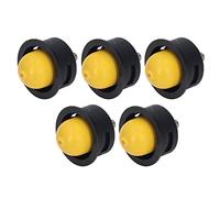 Ldafava Lot de 5 Bougies d'amorçage pour carburateur, pièce de Rechange Durable et performante pour Tondeuse à Gazon Fuxtec FX RM Series, matériau ABS et Fer, 3,5 x 3,5 x 4 cm