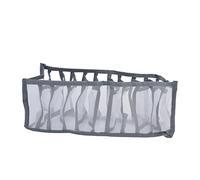 Ldafava Organisateur de sous-vêtements Mesh Boîte de rangement de chaussettes multiples respirantes pliantes pour la culotte de soutien-gorge (11 tiroirs)