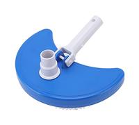 Ldafava Pool Aspiration tête Robuste Demi-Lune Piscine aspirateur tête Casse de Piscine Outils de Nettoyage en Plastique Durable Brosse intégrée pour Les Petites piscines de Poisson